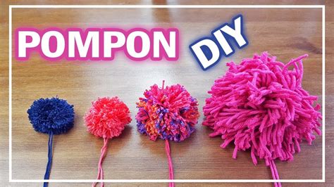 Pompon Einfach Selber Machen Methoden Diy Mirisplace Youtube