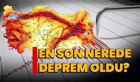 En Son Nerede Deprem Oldu Afyon Haber Odak Gazetesi Son Dakika