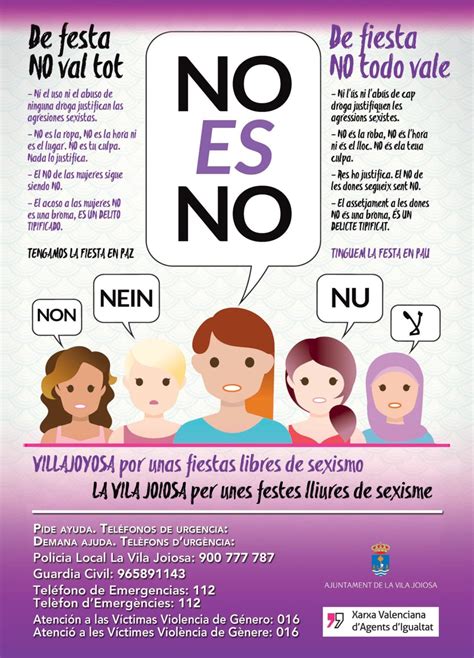 Igualdad Pone En Marcha Una Campaña De Sensibilización Contra Las Agresiones Sexistas En Las