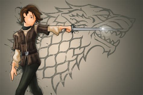 Game Of Thrones Posts: Arya stark with her needle