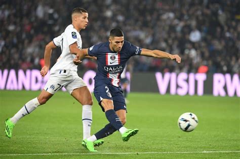 Ligue Le Psg D Achraf Hakimi Prend Le Dessus Sur L Om D Amine Harit