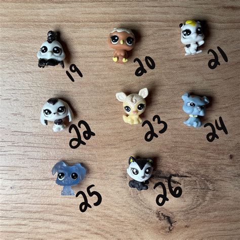 Teeniest Tiniest Littlest Pet Shop Figures Smallest LPS Made - Etsy