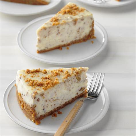 Butter Pecan Cheesecake Recipe How To Make It Taste Of Home