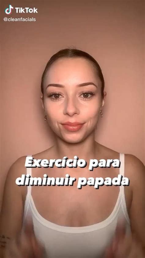 Exercícios Para Diminuir A Papada Vídeo Exercícios Faciais Exercicios Para Papada Rotinas