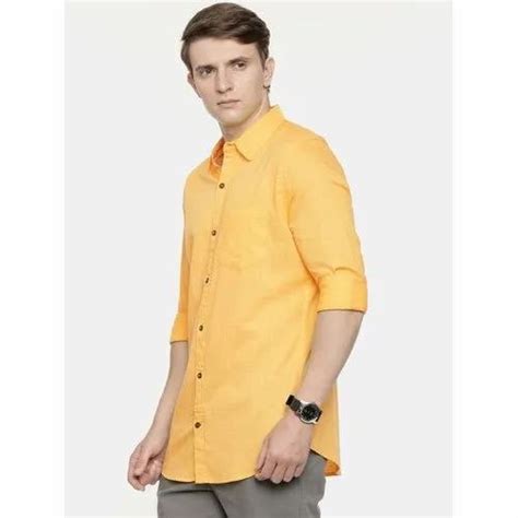 Collar Neck Casual Wear Mens Cotton Shirts At Rs 350 In Bengaluru Id