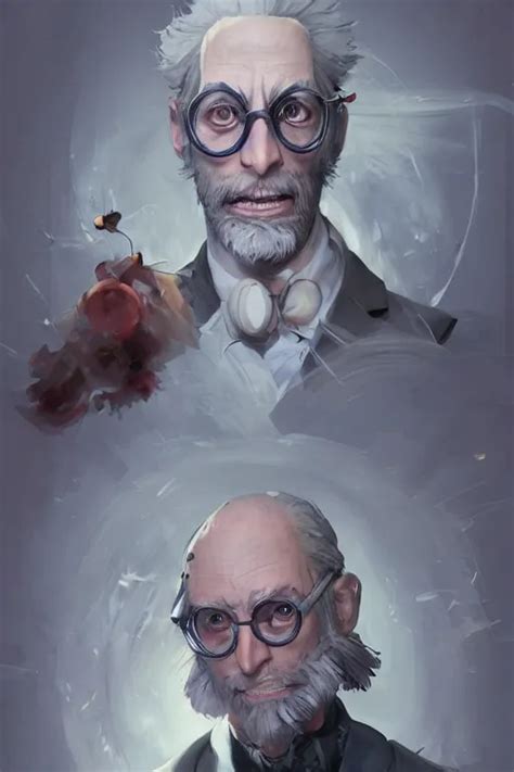 Rpg Character Art Of A Mad Scientist Highly Detailed Stable Diffusion