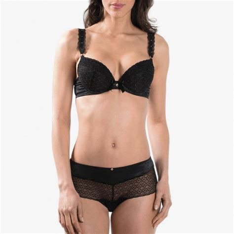 Aubade Soutien Gorge Push Up Femme Aubade Noir Effetdesoi