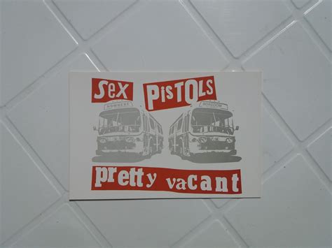 Sex Pistols Pretty Vacant Razglednica Kupindo 61108129