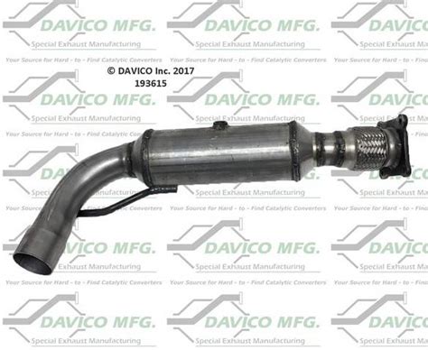 Davico Manufacturing 193615 Direct Fit Catalytic Converter