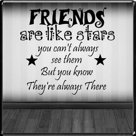 Second Life Marketplace - *~LT~* Friends Are Like Stars Wall Art Decal