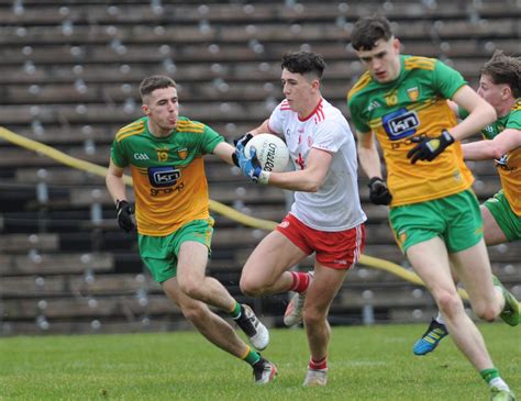 Tyrone Defeat Donegal To Win Ulster Under 20 Championship Highland