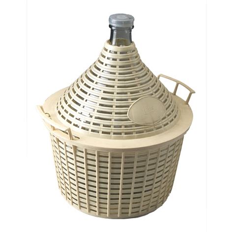 54 Litre Demijohn With Basket No Tap