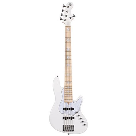 Cort Elrick NSJ5 White Electric Bass Guitar