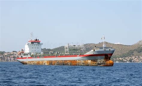 Old rusty cargo ship stock image. Image of rusting, view - 35824897