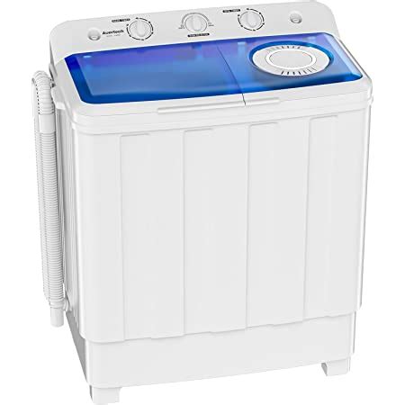 Amazon KUPPET Compact Twin Tub Portable Mini Washing Machine 26lbs