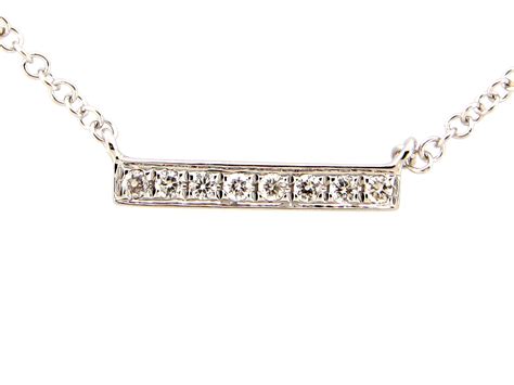 Dilamani Jewelry | Diamond Bar Necklace