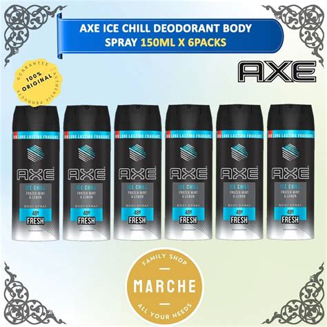 6x AXE Anarchy For Him Her Gold Ice Chill Black Deodorant Body