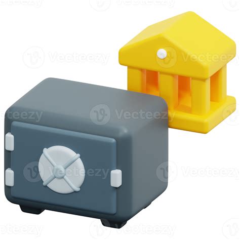 Free Safe Box 3d Render Icon Illustration 21616341 Png With Transparent