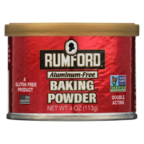 Rumford Baking Powder Aluminum Free Case Of 24 4 Oz Sunplum