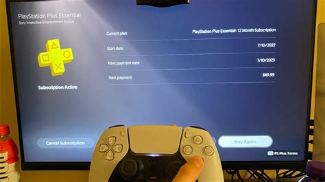 How To Extend Cancel Your PS Plus Subscription On Ps5 Tutorial YouTube