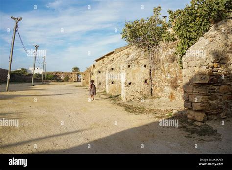 Zahara De Los Atunes Castillo Remains And Ruins Of Outer Walls Of Castle Andalucia Spain