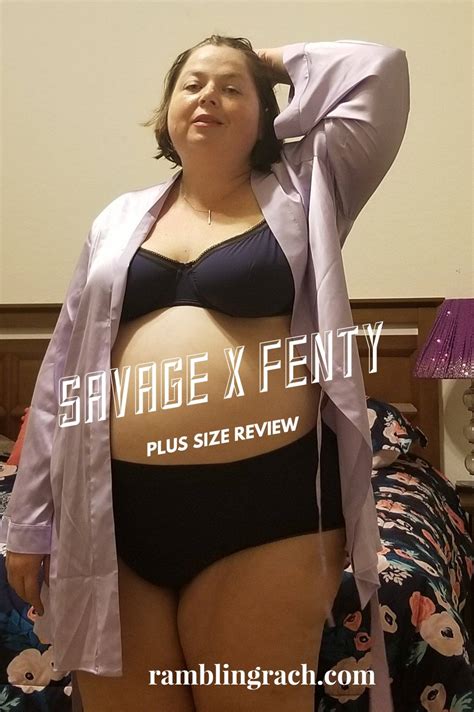 Savage X Fenty Plus Size Lingerie Review - Rambling Rach