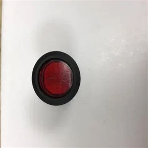 AKSSW ON OFF Rocker Switch Round Red Light 3 Pin At Rs 6 40 Burari