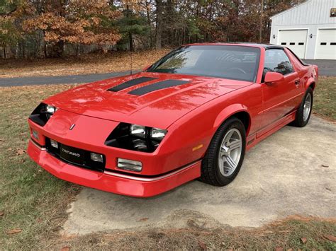 Red 1989 Chevy Camaro Rs - bmp-name