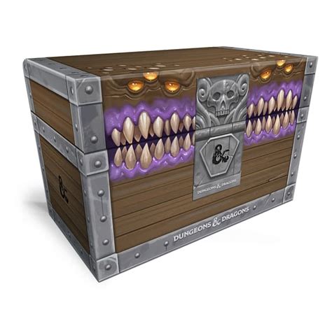 Dungeons And Dragons Reveals New Mimic Treasure Chest Notebook Set