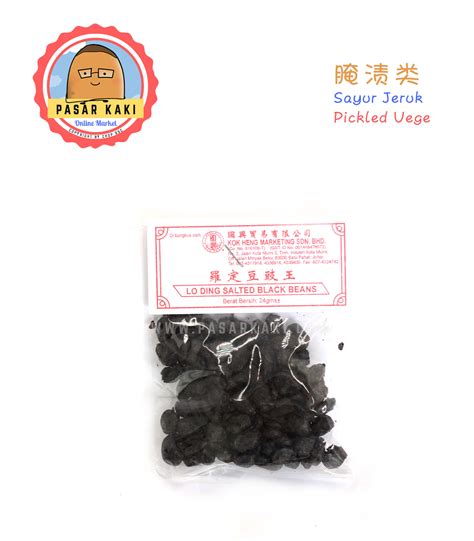 lo ding salted black bean tausi pasar kaki johor bahru