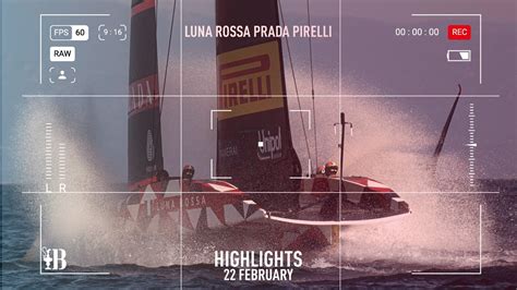 Luna Rossa Prada Pirelli Prototype Day Summary Th America S Cup