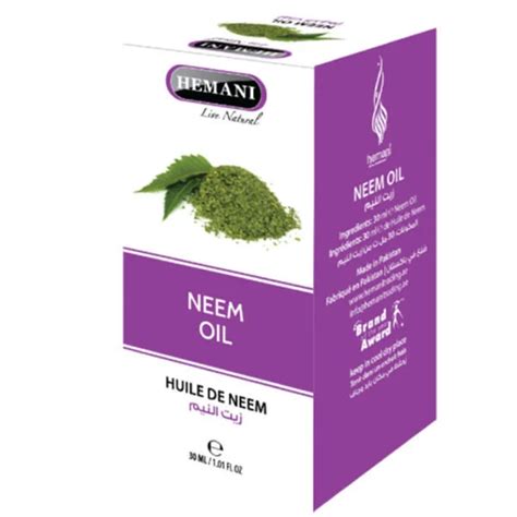 Neem Oil Huile De Neem Hemani 30 Ml Islamspullen