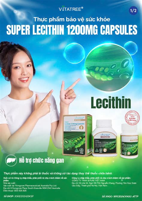 Tpbvsk Super Lecithin 1200mg Capsules