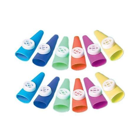 Large Multicolor Plastic Kazoos Party Supplies Party Expert