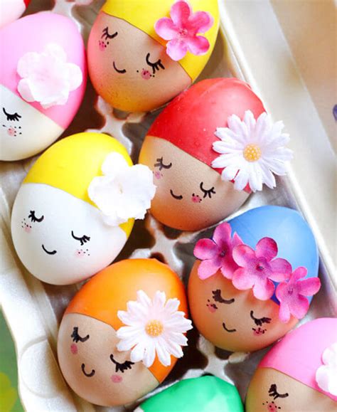 13 huevos de Pascua para decorar con los más pequeños