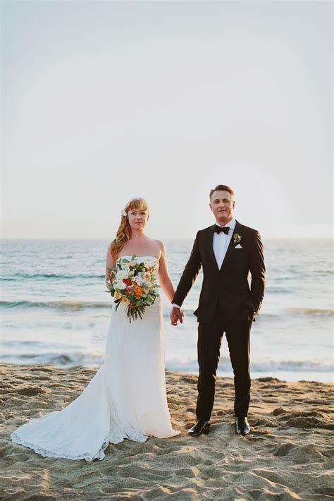 Elegant Beach Wedding in Malibu