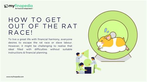 How To Get Out Of The Rat Race Rat Race Escaping