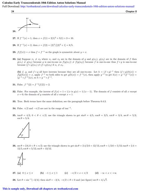 Calculus Early Transcendentals 10th Edition Anton Solutions Manual Pdf