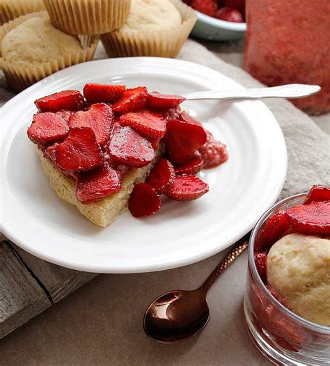 Vanilla Cake With Strawberry Chia Pudding Fresh Is Real