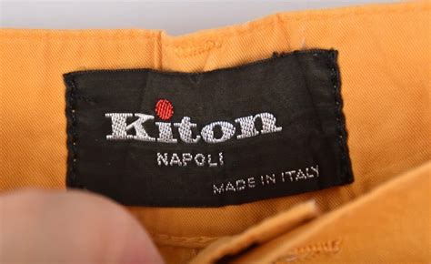 Kiton pants made in Italy 후루츠패밀리