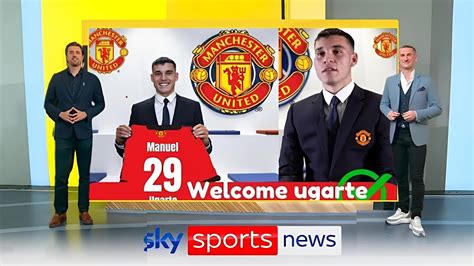 Here We Go Manchester United Sign Official Announcement Manuel