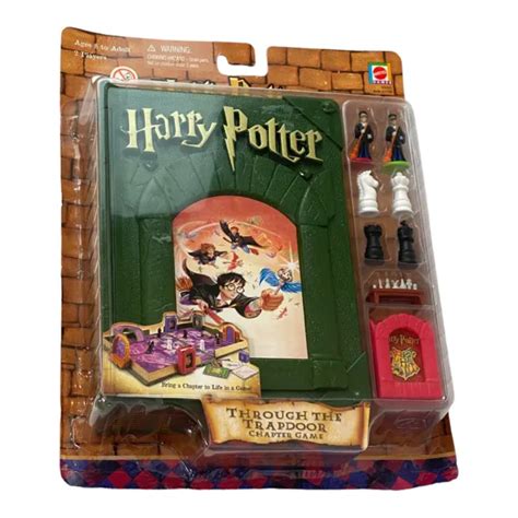 Harry Potter Through The Trapdoor Chapter Game Vtg New Mattel 2001 £29