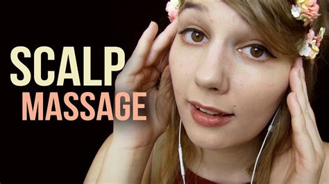 Asmr Scalp And Face Massage For Headache Relief And Tingles Layered Sounds No Talking Youtube