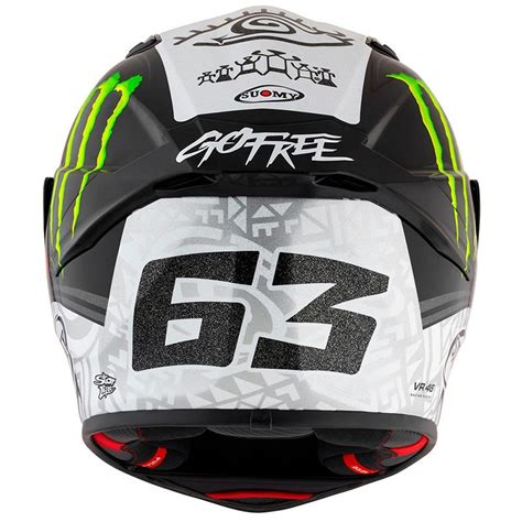 Casco Integral Suomy Track Bagnaia Monster Winter Test Replica