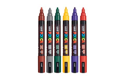 Новинка! Наборы маркеров POSCA PC-5M — интернет-магазин Арт-Квартал