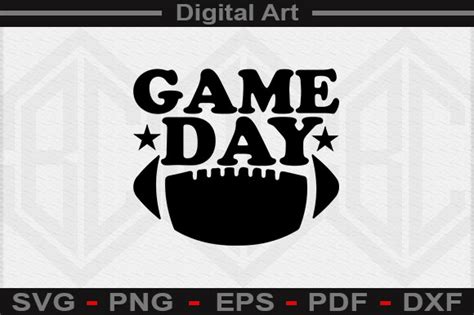 Game Day Svg File Graphic By Exclusive Craft Store · Creative Fabrica