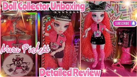 Adult Doll Collector Review Neon Pink Mara Pinkett Shadow High Neon