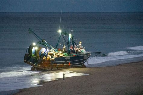 Four Days Later The Carrabassett Is Floated Off Longnook Beach The