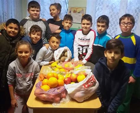 Săptămâna legumelor și fructelor donate la Școala Gimnazială