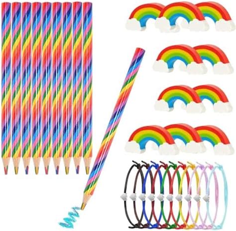 St Ck Regenbogen Bleistifte Set Kinder Regenbogen Stifte